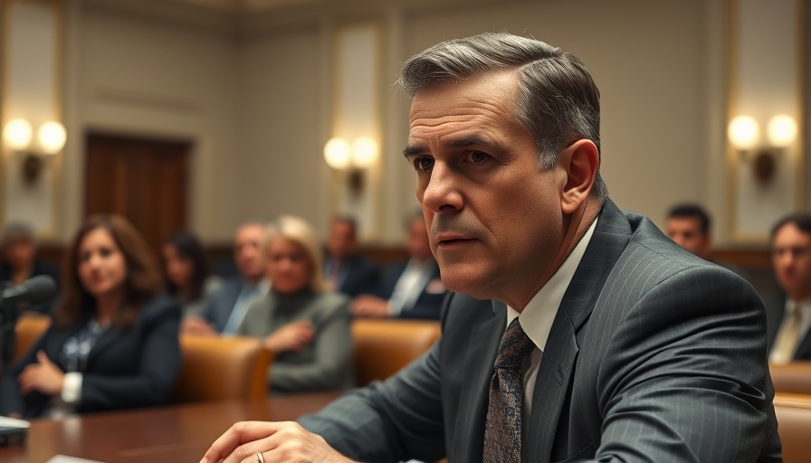 Trump's BLS Nominee in government hearing discussing labor statistics.