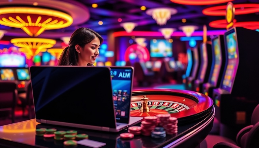 Lively Aussie pokies online gaming setup with roulette and slot.