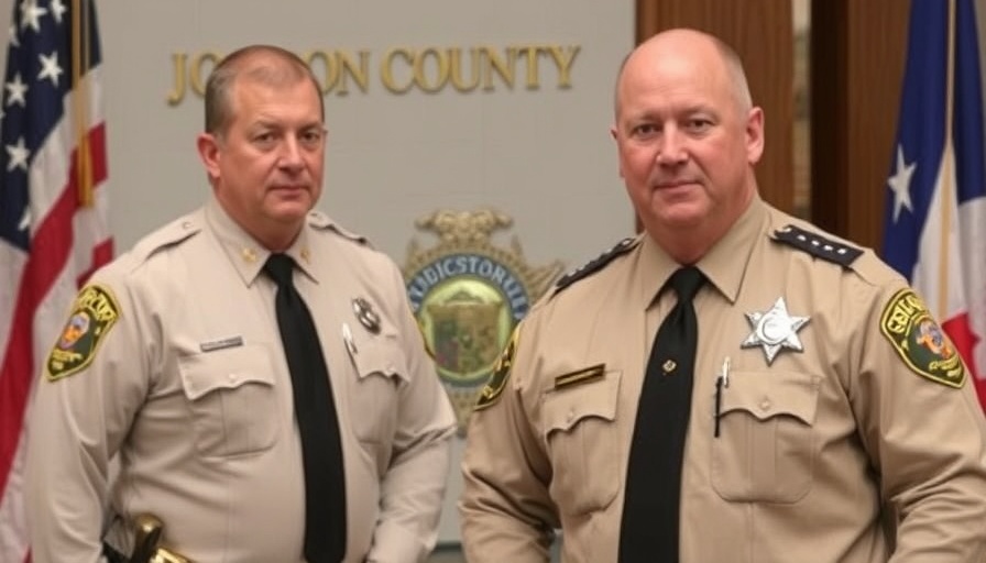Johnson County Sheriff arrested, facing felony sexual harassment charges