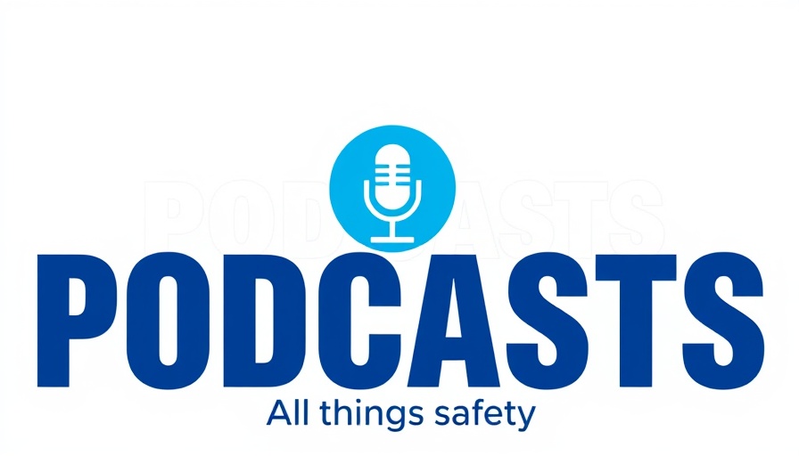 Bold podcast logo promoting workplace safety strategies.