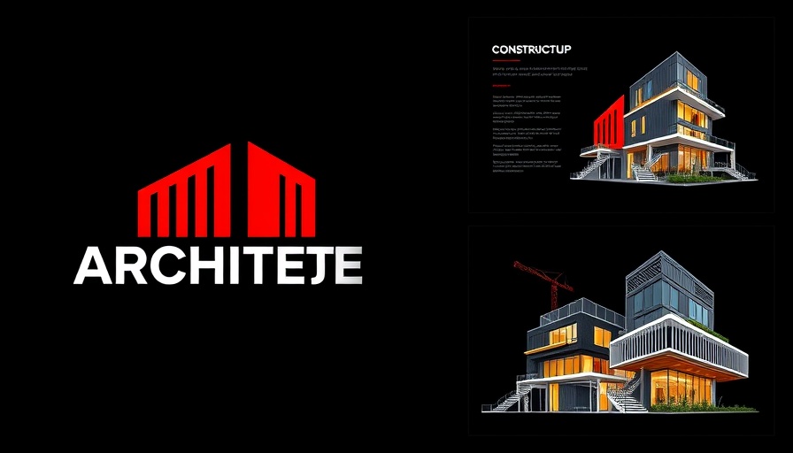 Professional architectural logo emphasizing modern design principles.