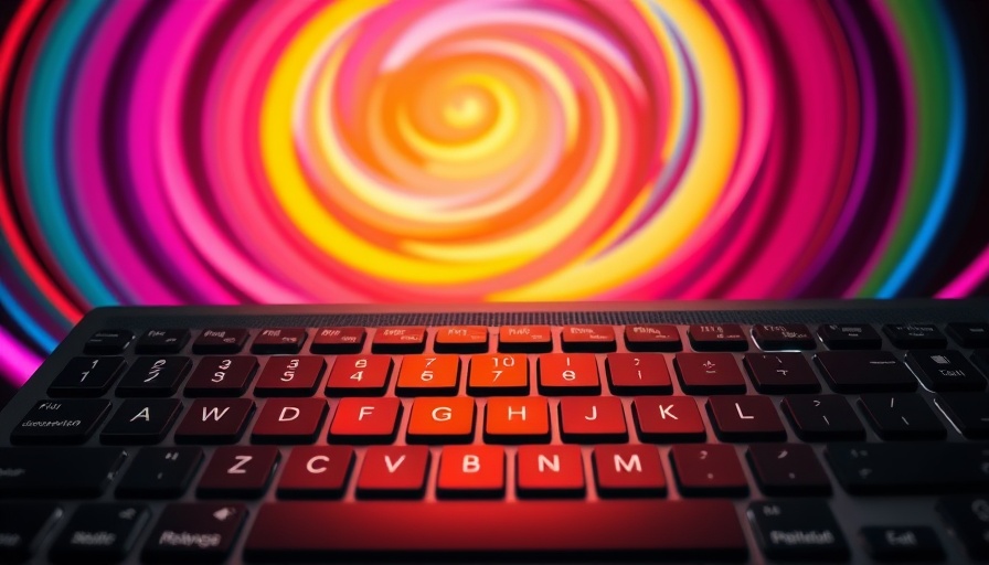 Logitech Signature Solar Slim K980 Keyboard Review image with vibrant background.