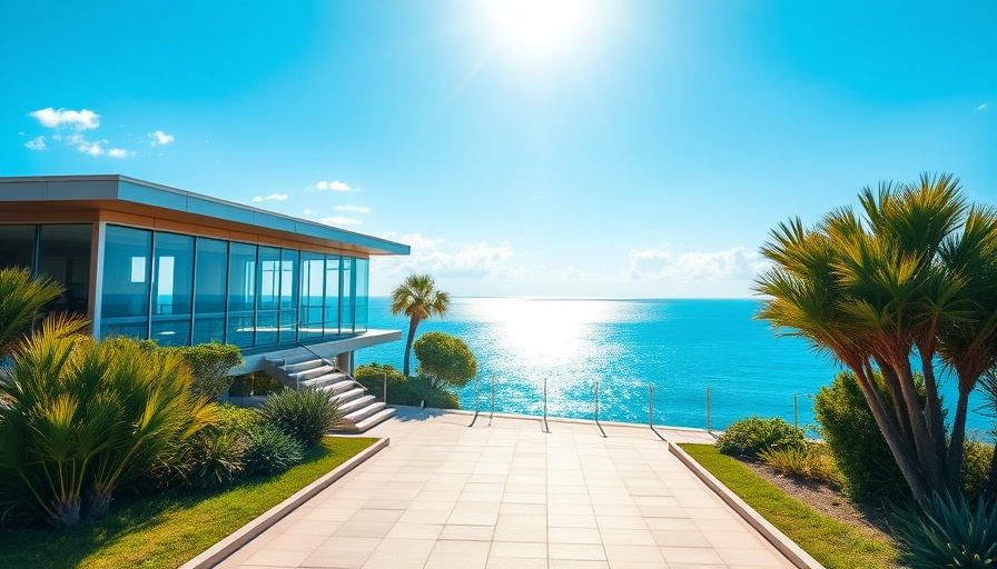 Procore coastal office with ocean view.