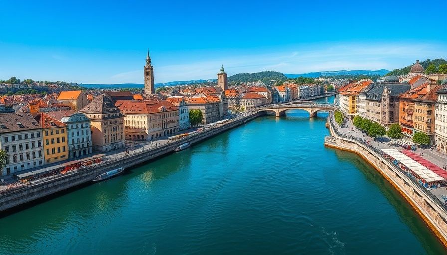 Zurich cityscape highlighting startup ecosystem.