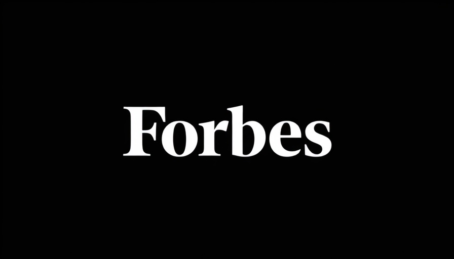 Forbes logo on black background