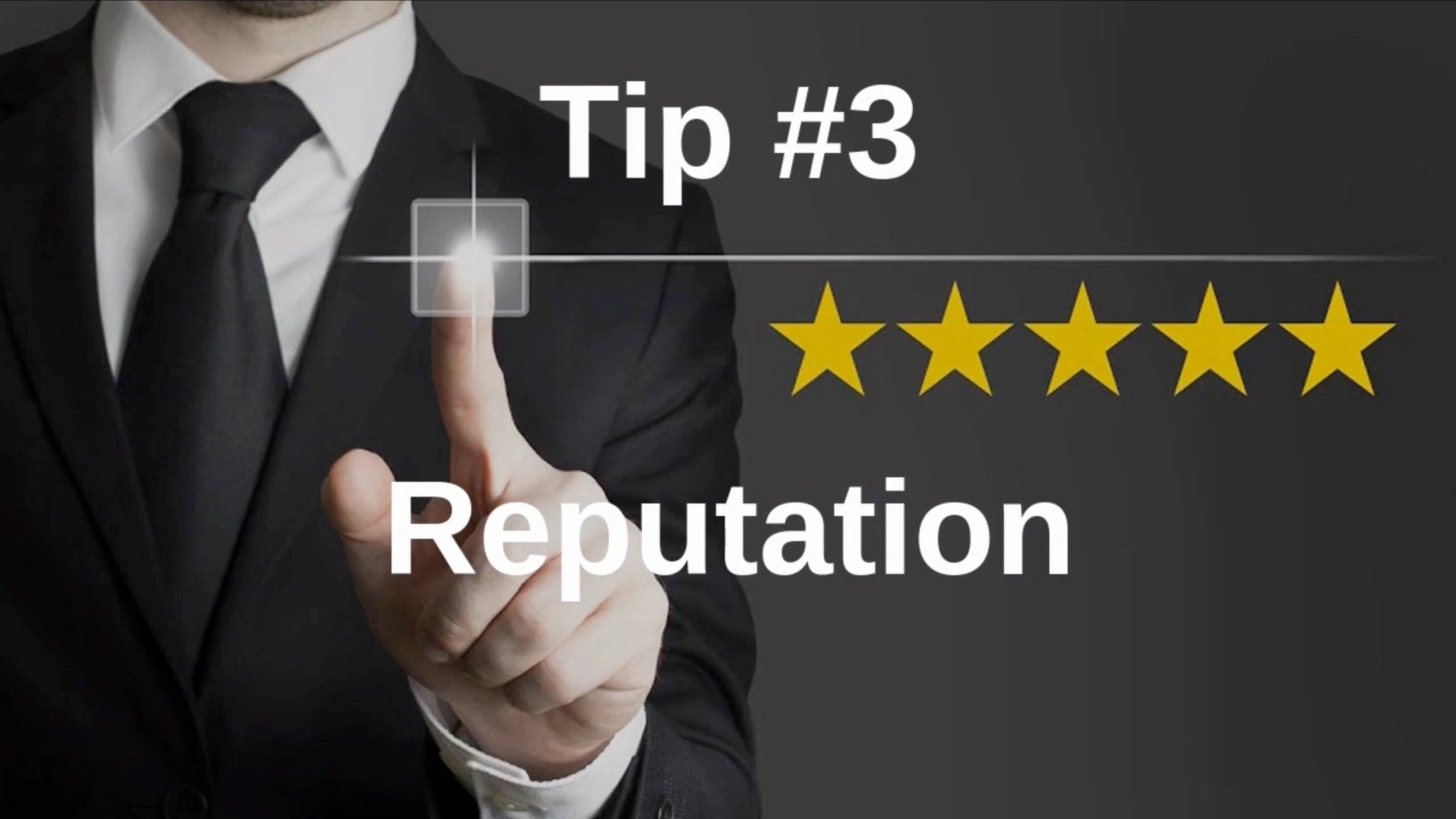 Online Marketing Tip #3- Reputation