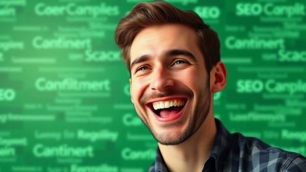 Digital PR vs Traditional Link Building promotional banner with smiling man.
