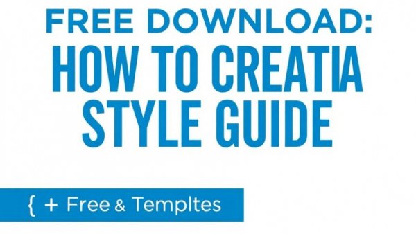 Download style guide for consistent brand voice