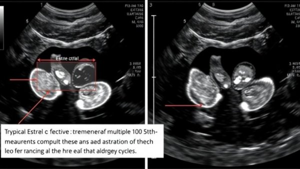 Illustration of pyometra etiology with ultrasound details and bacteria info.