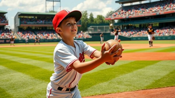 Youth playing baseball in a community event for LVMPD youth crime prevention.