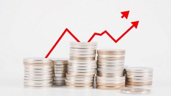 Symbolic silver coins representing silver prices volatility 2025.