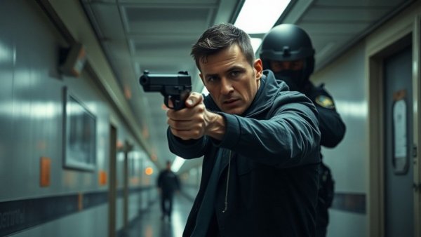 Police misconduct in officer-involved shootings confrontation in transit center.