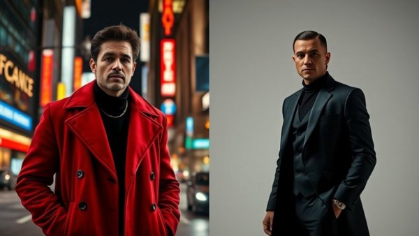 AI Advertising Backlash: Contrasting visuals in an ad campaign.