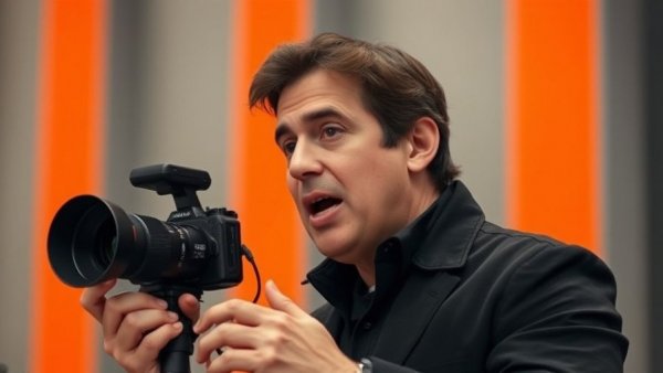 Dynamic medspa marketing speaker mid-sentence in a photo.