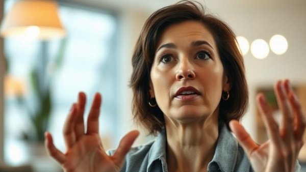 Confident woman discussing MedSpa strategies indoors.