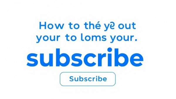 Subscribe button for marketing content engagement.