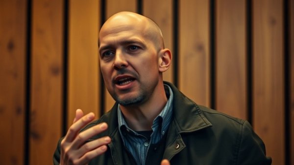 Informative male speaker discussing AI in MedSpa marketing.