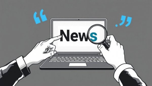 Abstract halftone illustration with news theme and tech design.