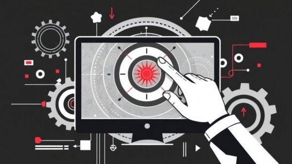 Illustrative graphic of targeting concept for remarketing lists in PPC.