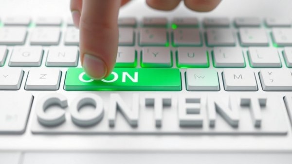 Utility Gap in Veterinary Content Strategy: Green CONTENT key on keyboard.