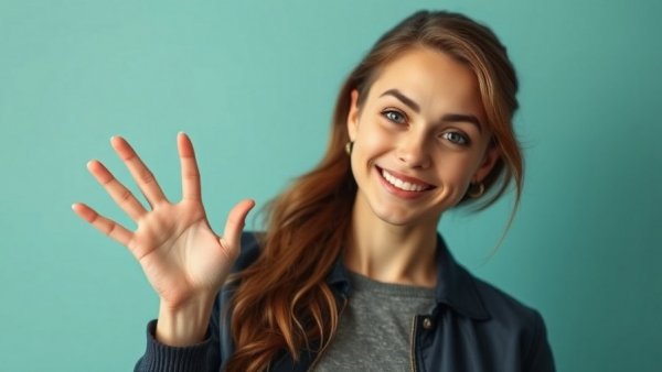 Confident woman gesturing; learn how to check passage indexing