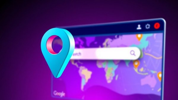 Improved local search visibility with AI search and location pin graphic.
