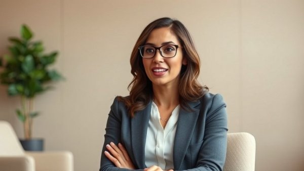 Professional woman discussing medical licenses for safe med spa operations.