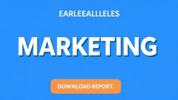 Digital banner for marketing report download, attribution window focus.