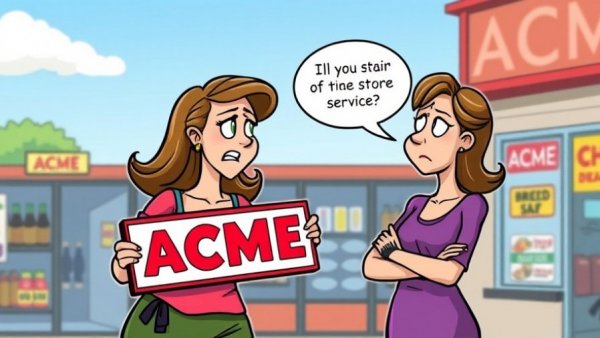 Cartoon on customer expectations in 2026 highlighting service issues.