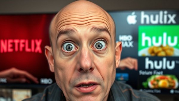 Digital media impact on medspa marketing, streaming services background.