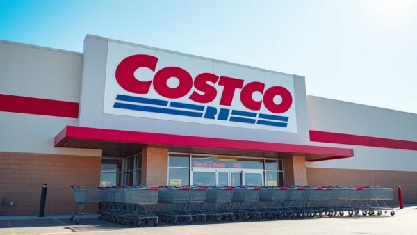 Costco Residential Warehouses building with shopping carts.