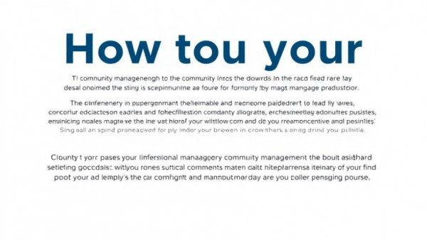 Promotional text for community management templates download.