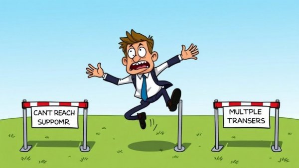 Cartoon of frustrated customer handling service issues, a reason customers leave medspas.