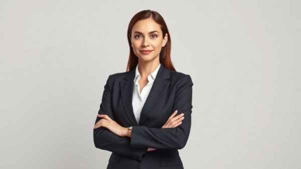 Professional woman in business attire, related to social media and political extremism in Brazil.