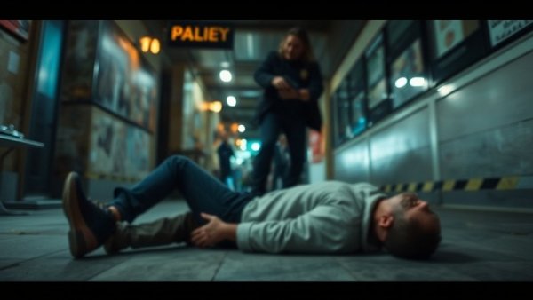 Texas deputy incident scene with a taser and person on the ground.