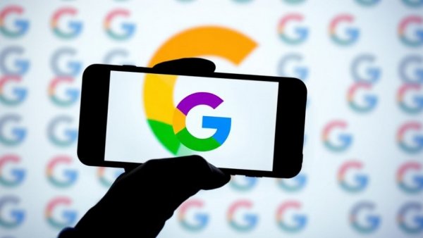 Hand holding smartphone with Google logo, emphasizing Googlebot Byte Limits.