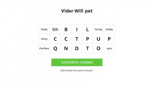 Veterinary wordplay grid with terms like dogs, cats.