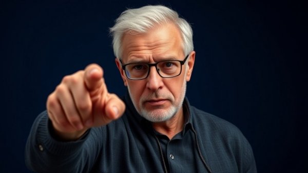 Confident older man inspiring wealth transformation message