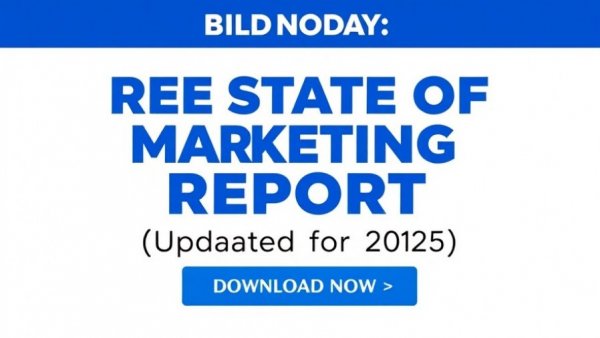 Digital marketing optimization report text on white background.