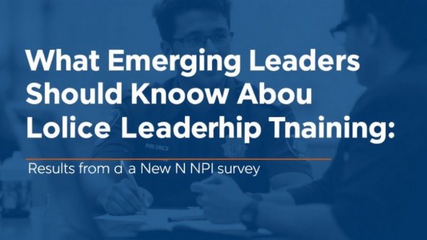What Emerging Leaders Should Know About Police Leadership Training: Results from a New NPI Survey