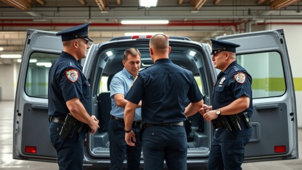 Police accountability illustrated by officers' teamwork in training exercise