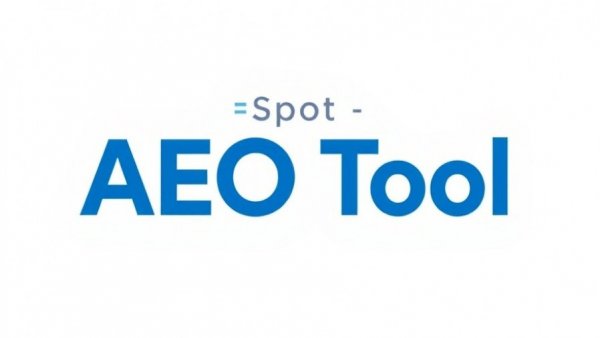 Blue button promoting HubSpot AEO Tool for clinics
