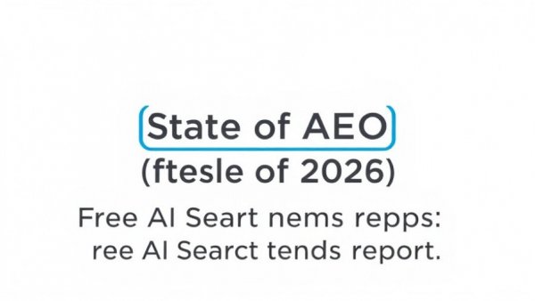 Download Now: AI search trends report link graphic.