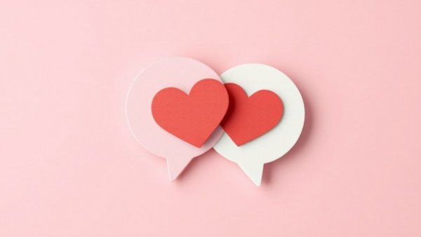 Symbolic love communication art for optimizing your love life.