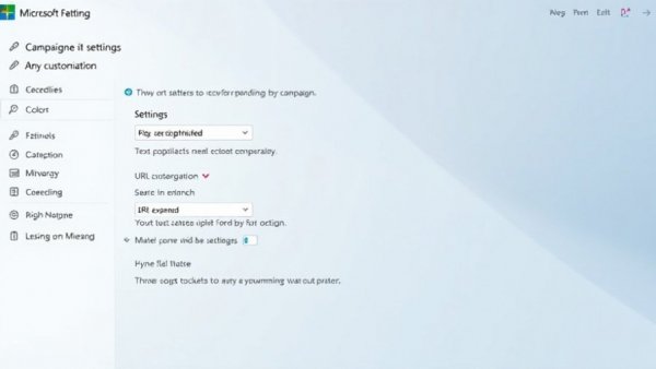 Microsoft Advertising settings for AI Max in veterinary clinics.