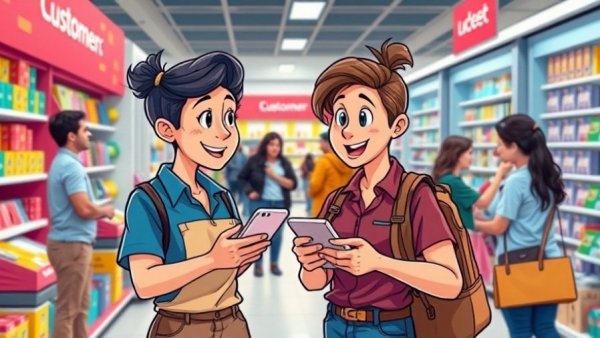 Cartoon about winning public trust by valuing existing customers.