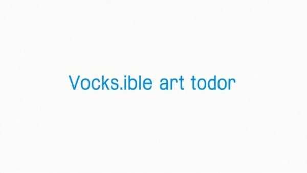 Blue text call to action for AEO tool on white background