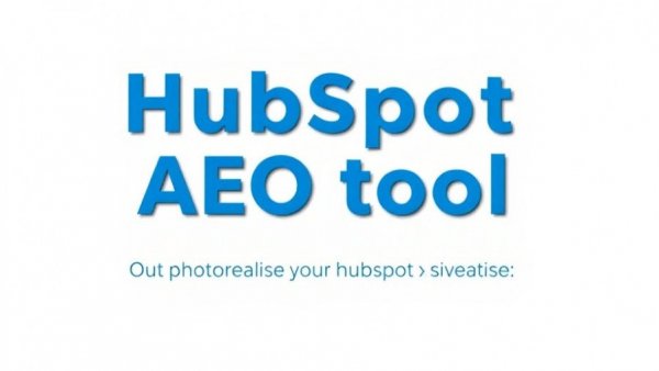Enterprise AEO strategies for veterinary clinics: HubSpot's AEO tool.