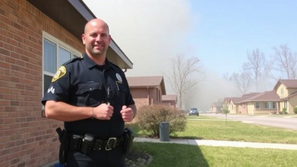 Ill. officer recognized for helping seven residents evacuate during fire