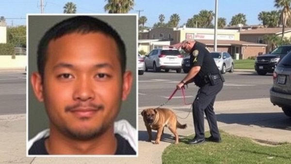 BWC: Man sprays incendiary device at San Diego officers, burns K-9 before fatal OIS